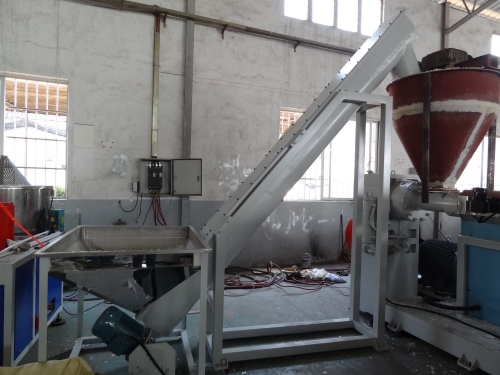 Water ring granulation Granulator