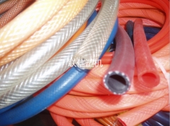 PVC twinsted reinforce pressure tube extruder