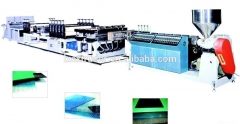 PC/PP Single/Coextrusion Hollow Grid Machine