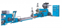 PET PP PE Parallel twin screw granulating extruder