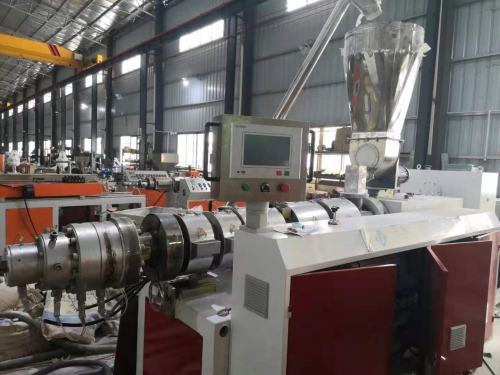 PVC Cone Double Wire Slot Production Line