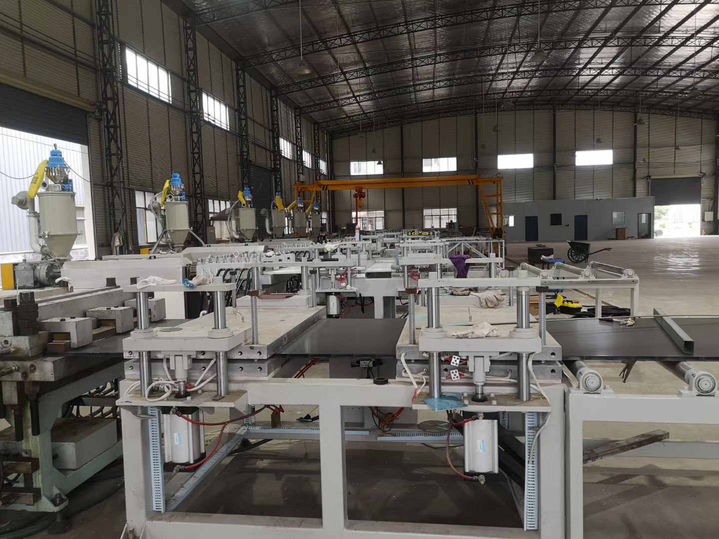 PA/POM/PEEK/HDPE Thick plate extruder